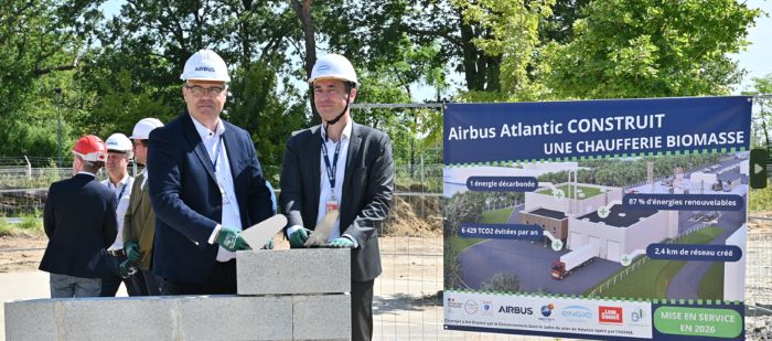 Chaufferie biomasse du site d’Airbus Atlantic Nantes