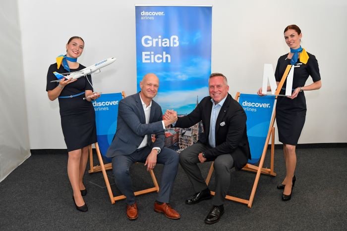 Discover Airlines opens long haul base in Munich